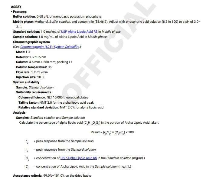 alpha lipoic acid MOA alpha lipoic acid MOA